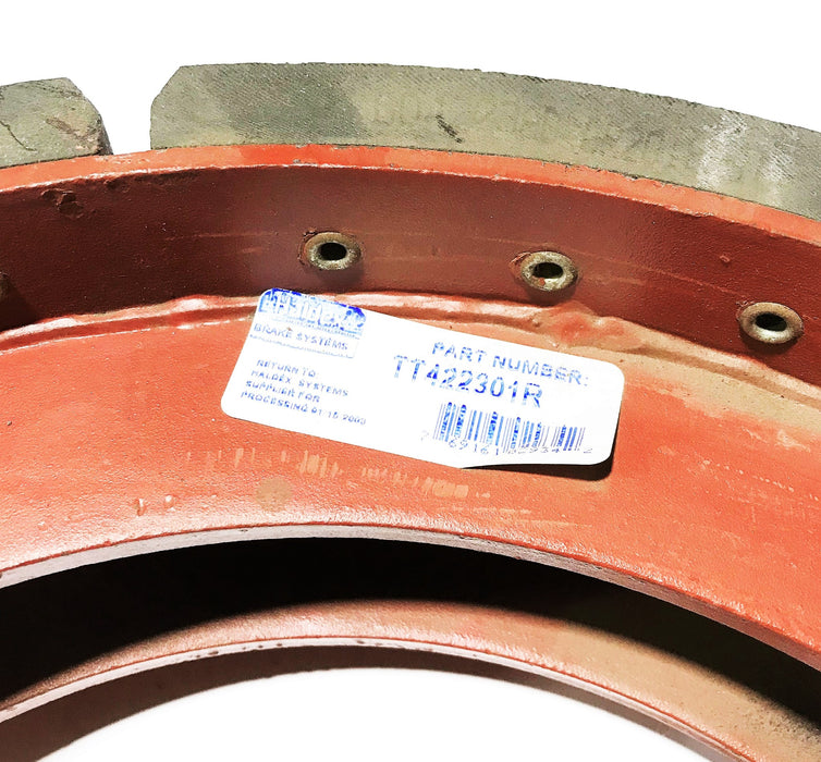 Haldex Re-Lined Brake Shoe TT422301R NOS