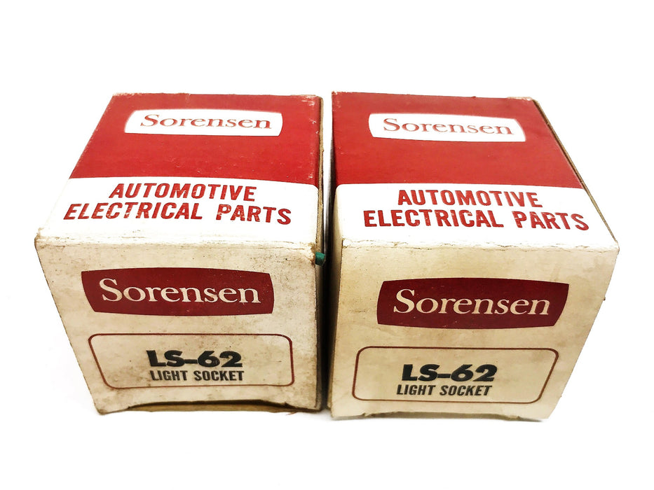 Sorensen Light Socket LS-62 [Lot of 2] NOS