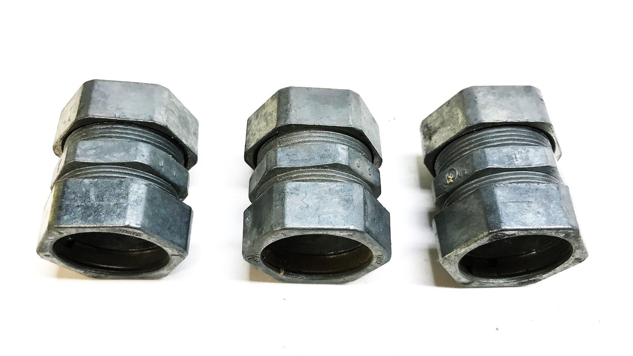 Unbranded 1" Compression Conduit Fitting [Lot of 3]  NOS