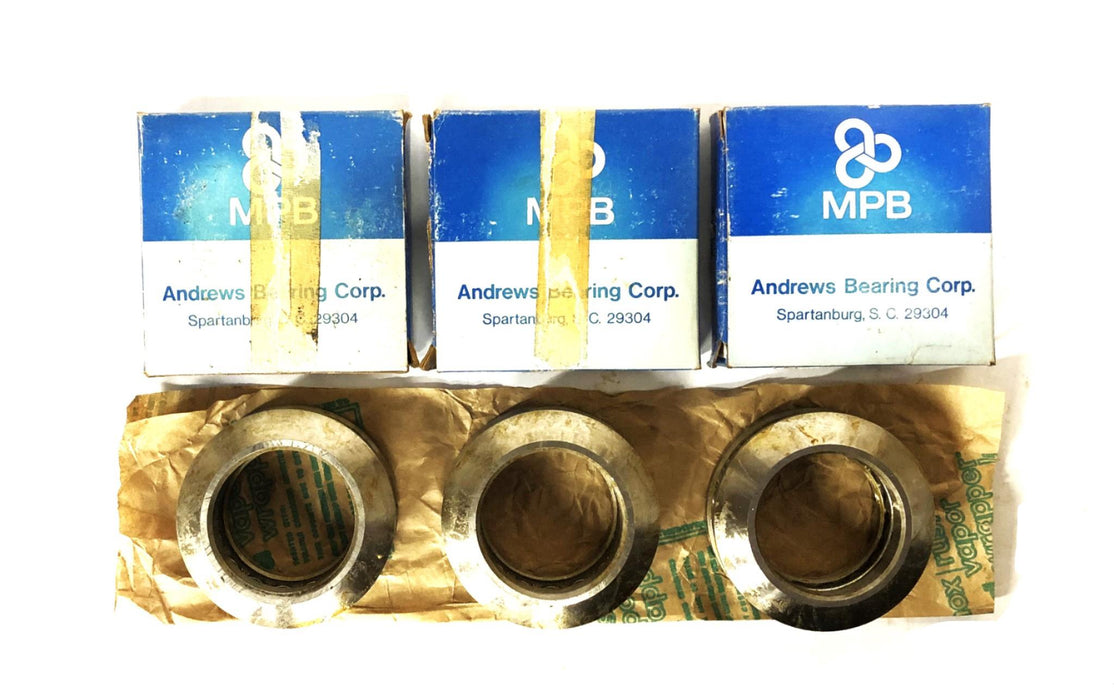 Andrew's Bearing Co Thrust Ball Bearing 909 [Lot of 3] NOS
