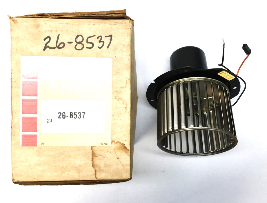 Carter Air Conditioning 12V 2-Wire Blower Motor and Wheel 26-8537 NOS