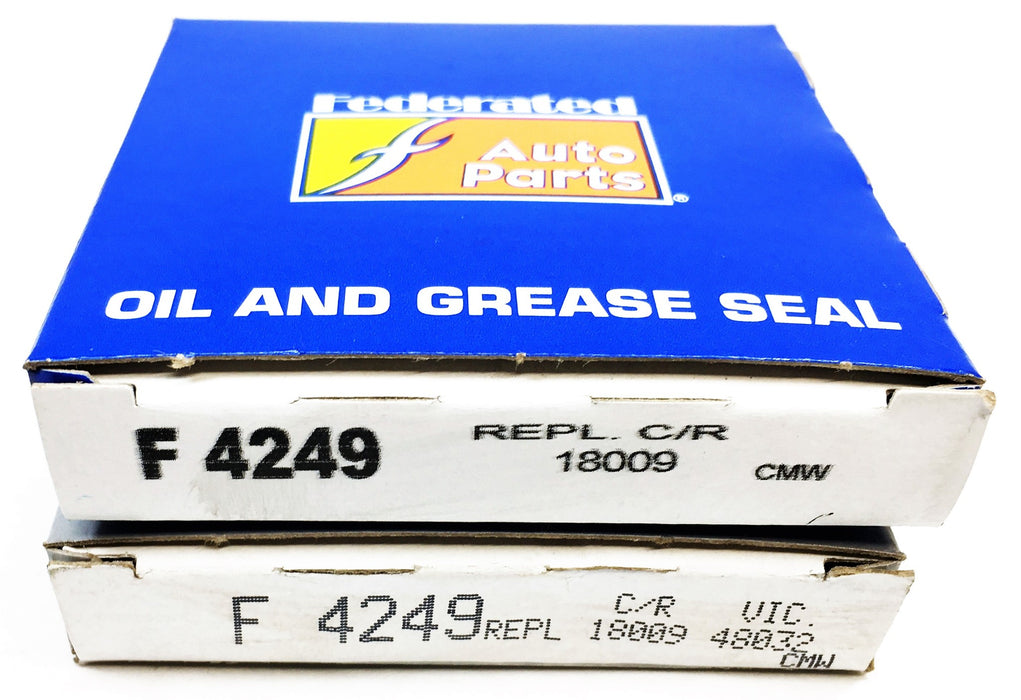 Federated Auto Parts Bearing Wheel Seal 4249 (F 4249) [Lot of 2] NOS