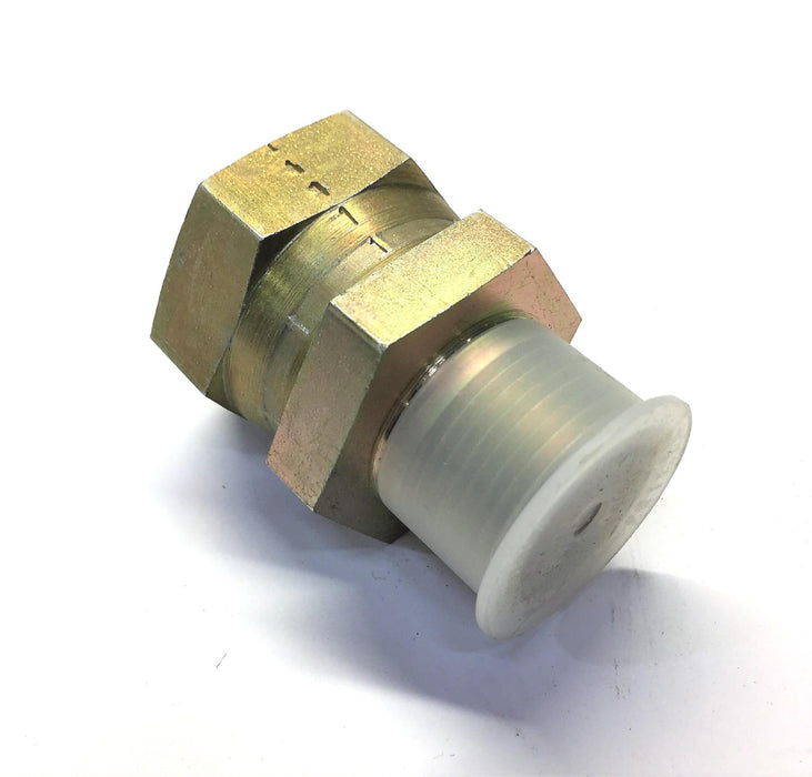 Parker Male Pipe Adapter 0107-12-16 (3/4"-14 NPTF/ 1" NPSM Swivel) NOS
