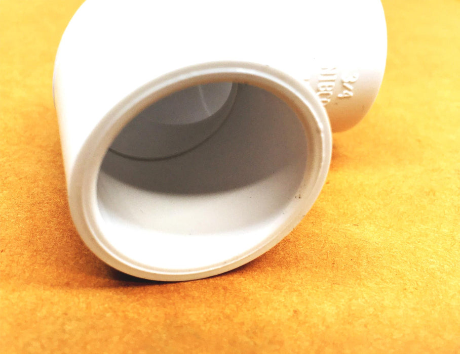 Nibco 3/4IN PVC SCH 40 90 Degree Elbow Plumbing Pipe CP406-007 [Lot of 5] NOS