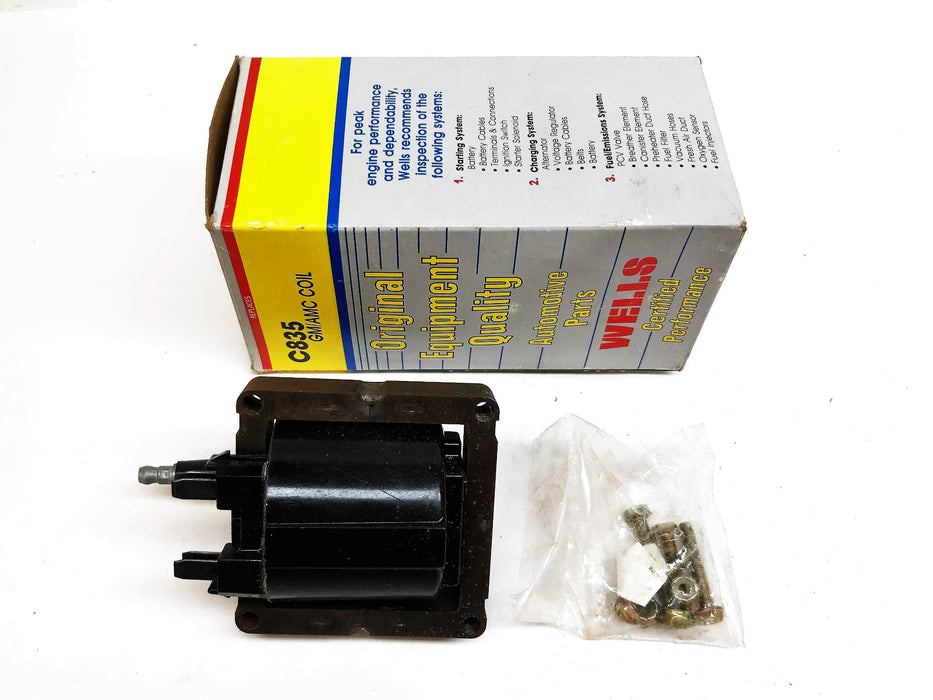 Wells Ignition Coil C835 NOS