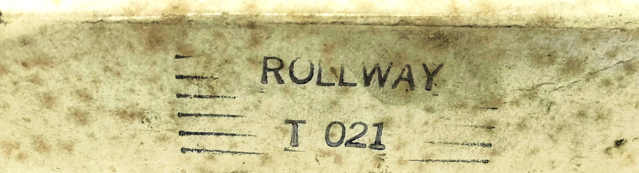 Rollway Thrust Roller Bearing T021 NOS