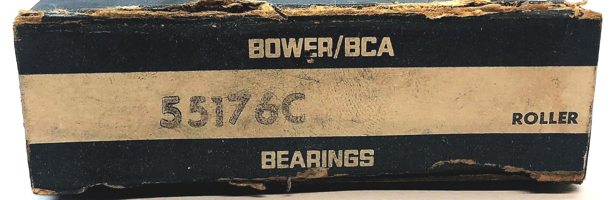 Bower/BCA Roller Bearing 55176C NOS