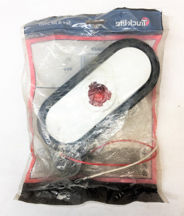 Truck-Lite 60 Series RED Oval Incandescent Back-Up Light 60344R NOS
