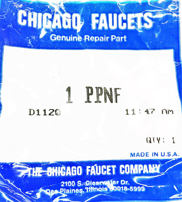 Chicago Faucets Washer and Nut Kit [Lot of 2] 1-PPNF NOS