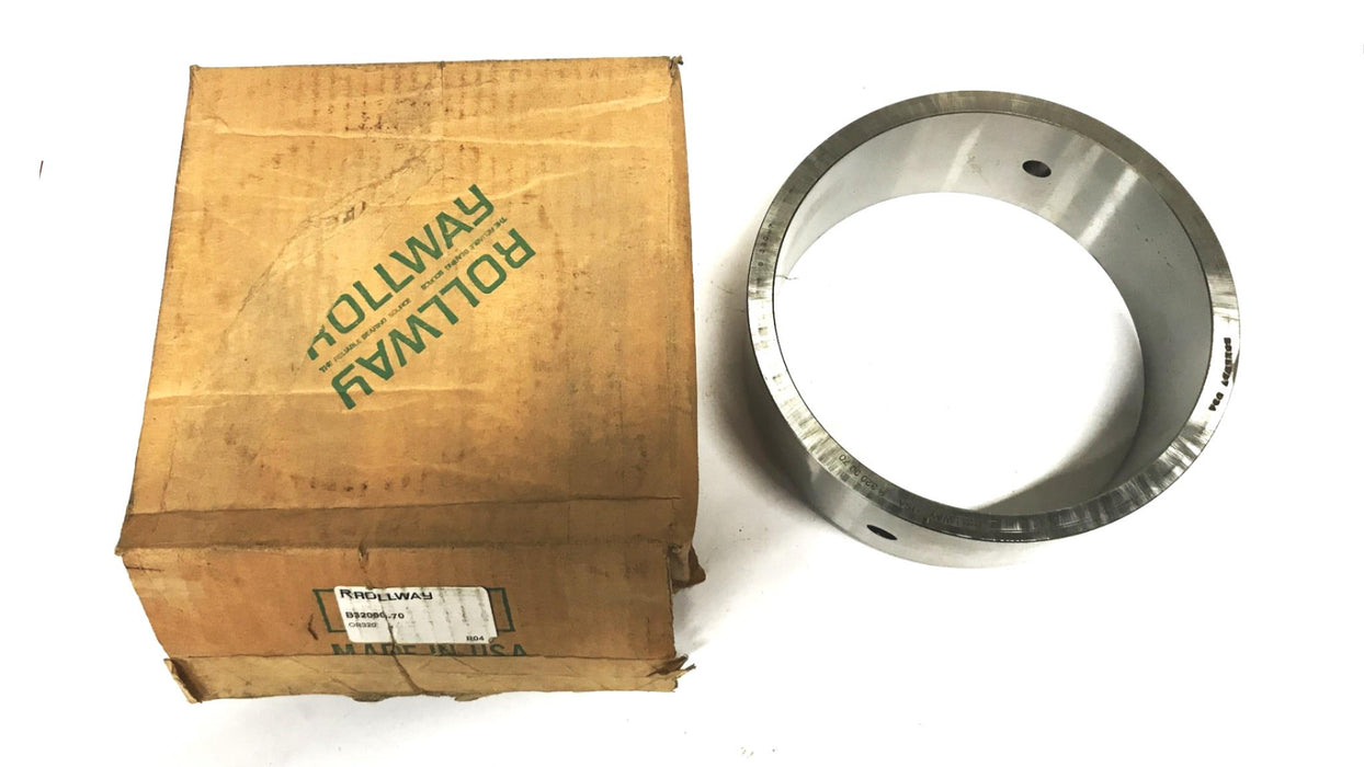 Rollway 8-1/2 inch Cylindrical Roller Bearing Outer Race B320-70 (B3200070) NOS