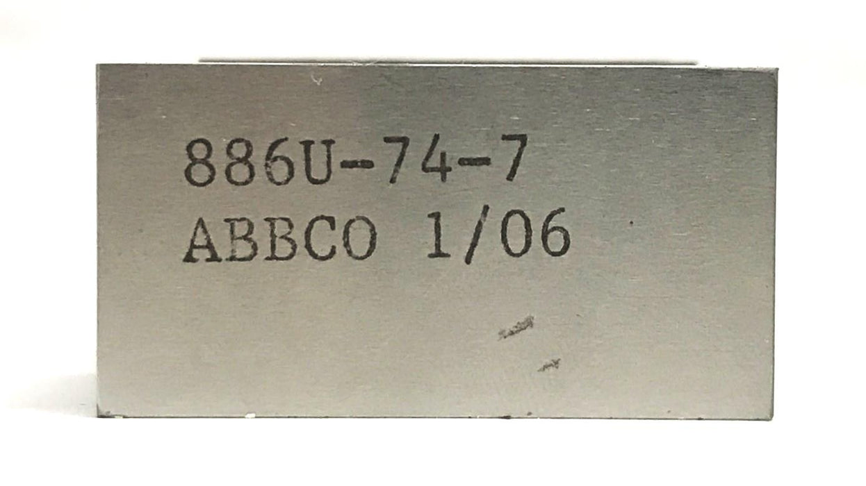 ABBCO Shave Tool Body Plate 886U-74-7 NOS