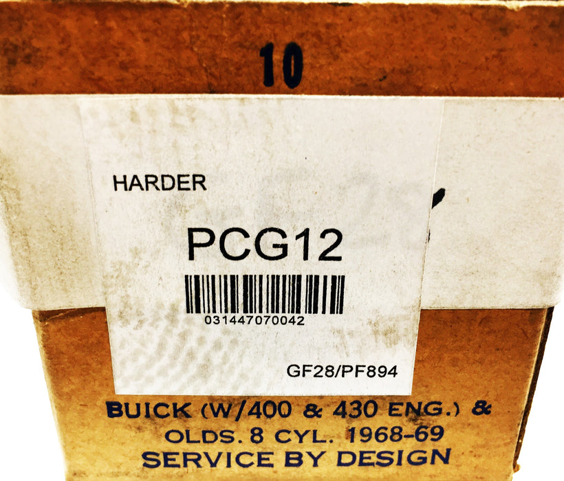 Harder Fuel Filter For Buick PCG12 [Lot of 8] NOS