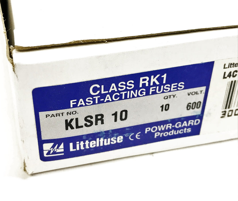 Littelfuse Fast Acting Fuse KLSR-10 [Lot of 10] NOS