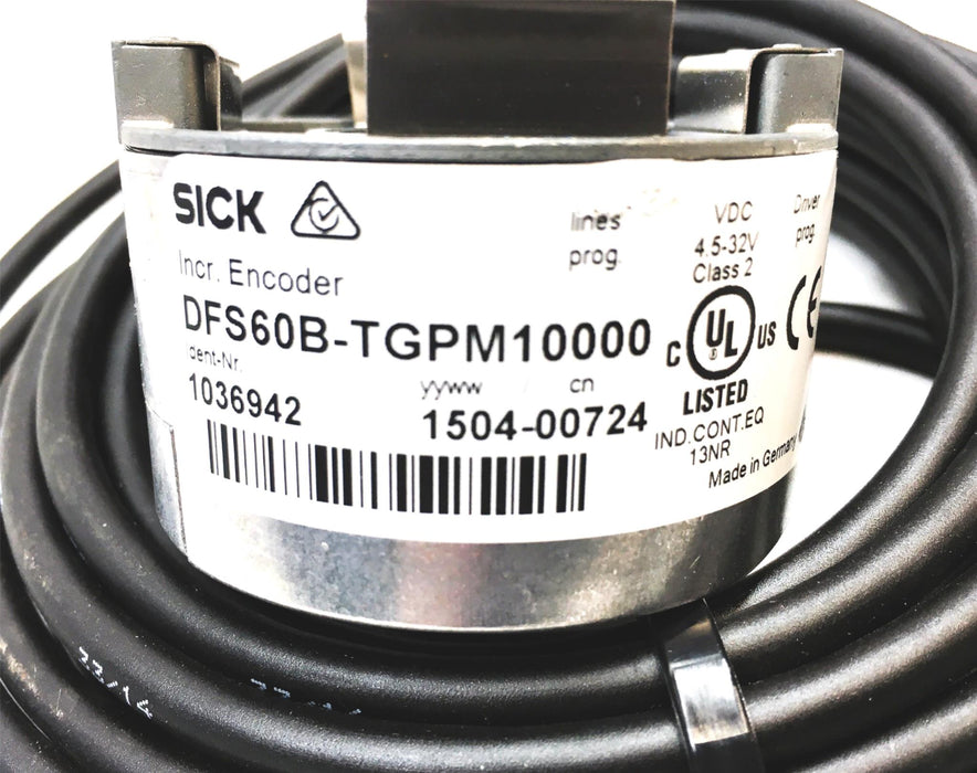 Sick 4.5-32V Incremental Encoder Needs Programming DFS60B-TGPM10000 NOS