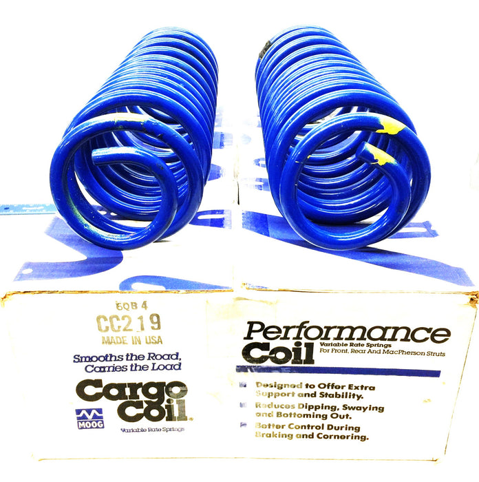 MOOG Cargo Coil Spring Set (2pcs) CC219 NOS