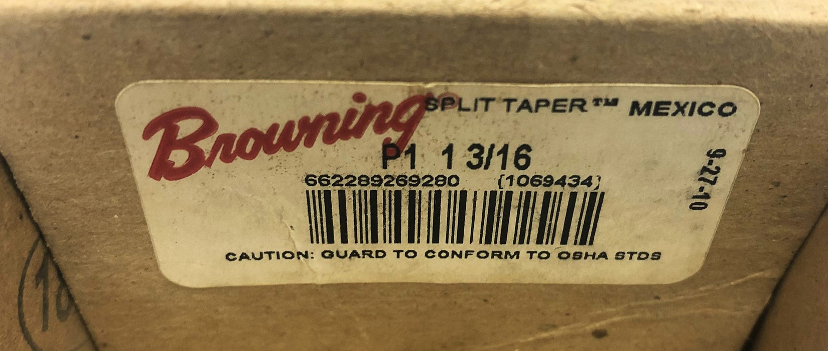 Browning Split Taper Bushing P1-1-3/16 [Lot of 2] NOS