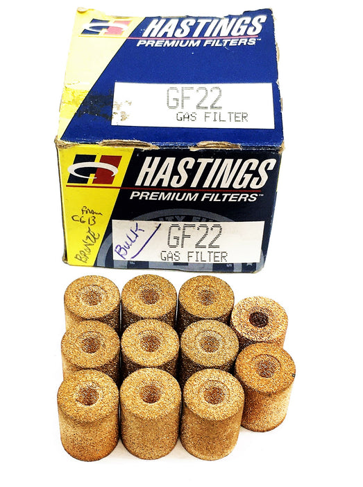 Hastings Gas Filter GF22 [Lot of 11] NOS