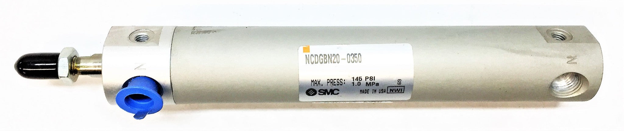 SMC Round Body Air Cylinder 3/4" Bore NCDGBN20-0350 NOS