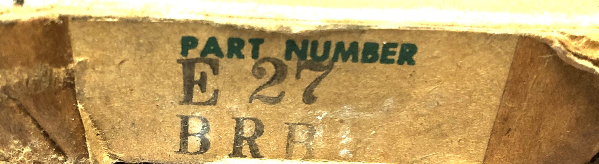 B&RB Thrust Ball Bearing E-27 (A-16) NOS