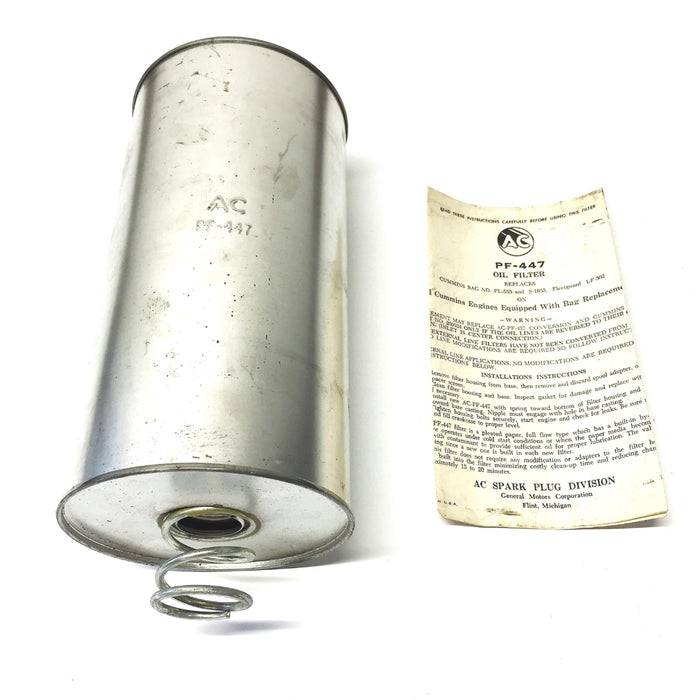 AC Oil Filter PF-447 NOS