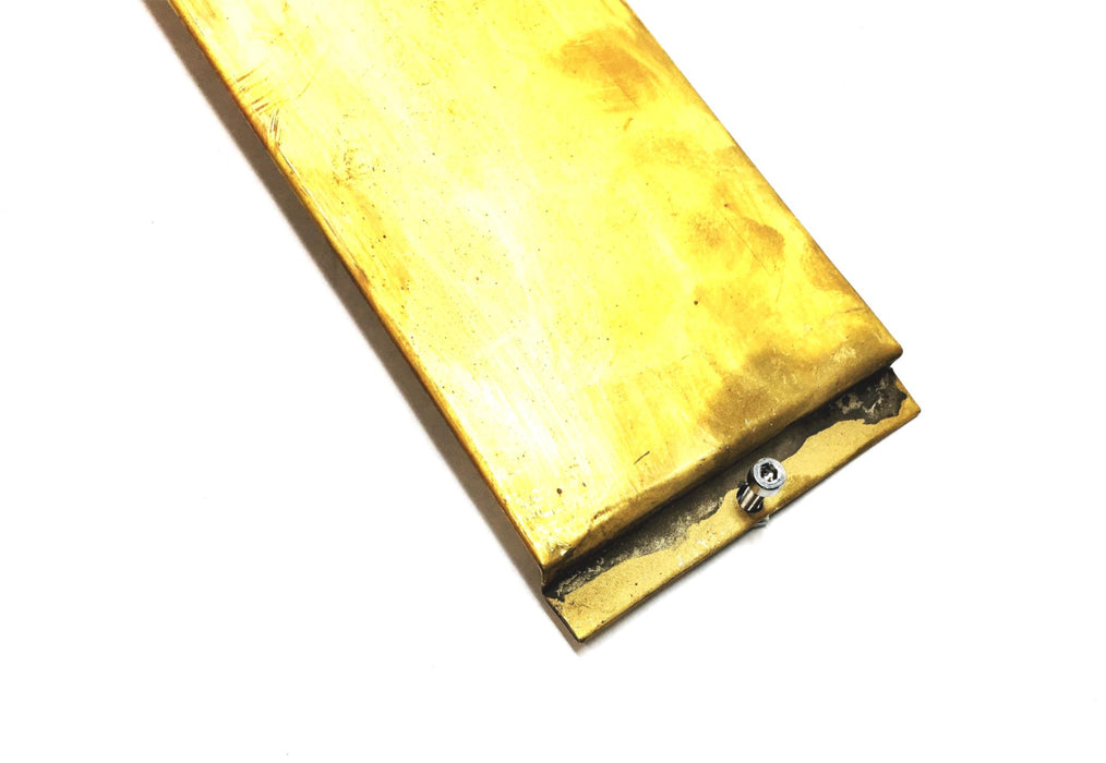 Acim Jouanin 707V 2500W Brass Profile Mica Layer Strip Heater PPAT0500.001 USED