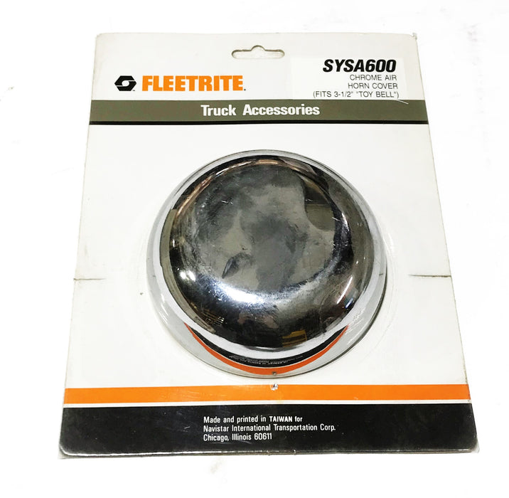 Fleetrite Chrome Air Horn Cover SYSA600 NOS