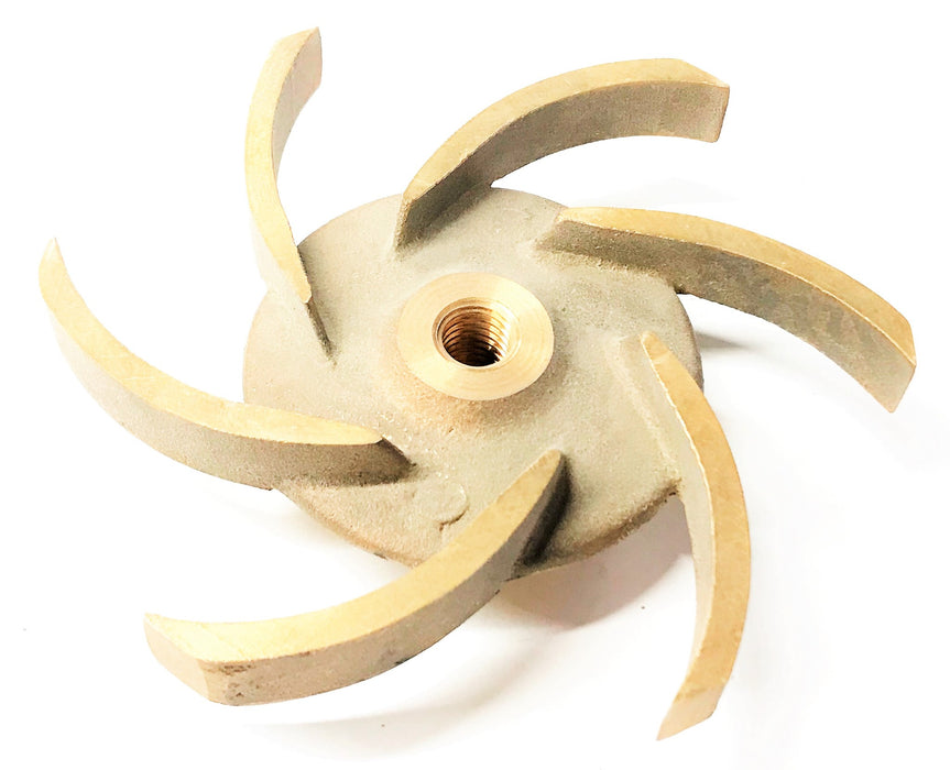 Unbranded Water Pump Impeller 6" x 6" NOS