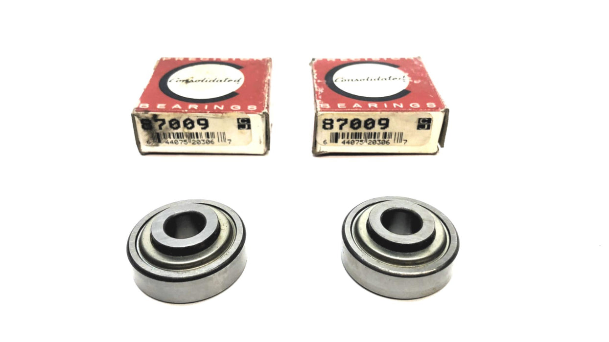 IJK Consolidated Ball Bearing 87009 [Lot of 2] NOS