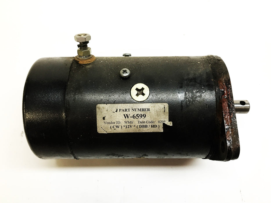 Unbranded 12 Volt Electric Pump Motor W-6599 USED