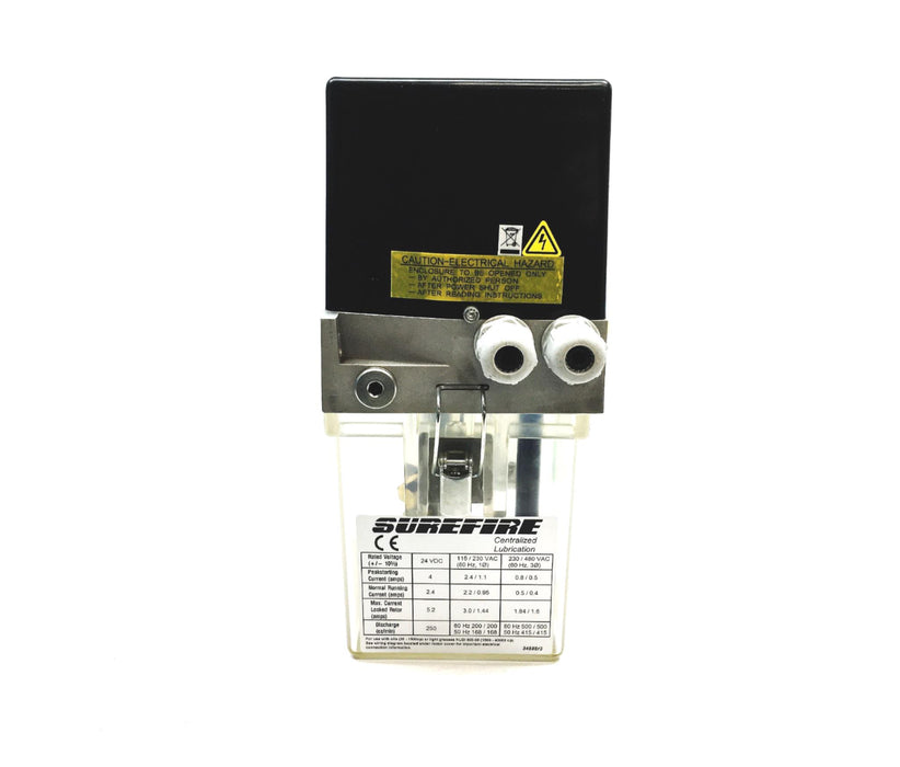Bijur Delimon Surefire Lubricator PDI SF2BNAB USED