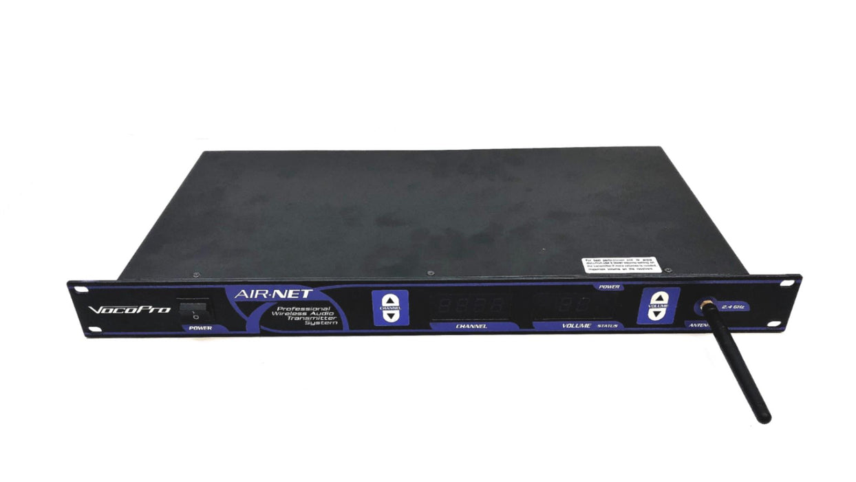 VocoPro 2.4 GHz Professional Wireless Audio Transmitter System Air-Net USED