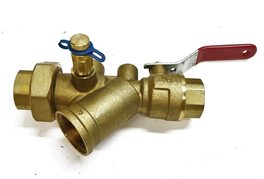 NuTech "Y2" 600WOG 4-Way Ball Valve NOS