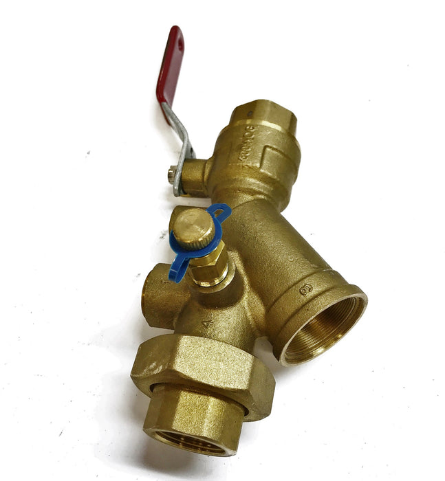 NuTech "Y2" 600WOG 4-Way Ball Valve NOS