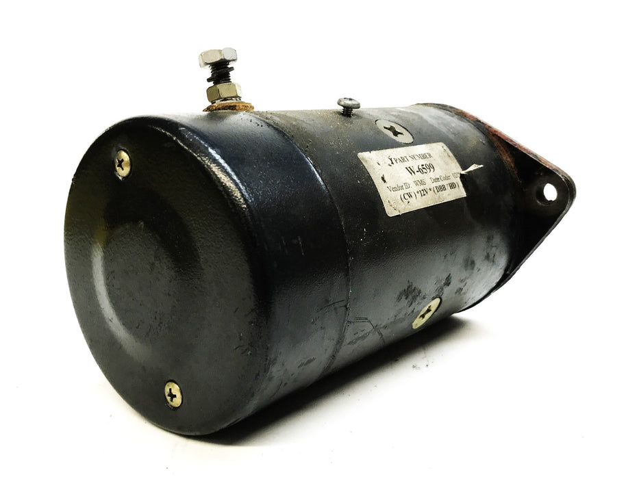 Unbranded 12 Volt Electric Pump Motor W-6599 USED