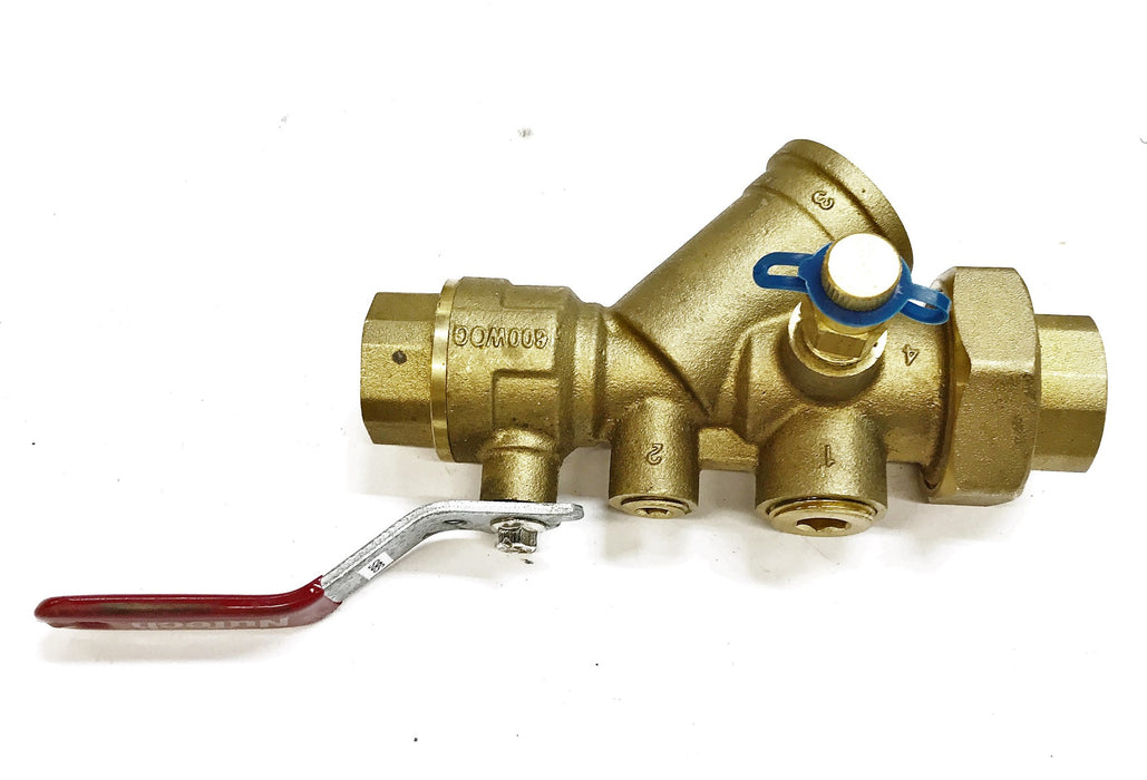 NuTech "Y2" 600WOG 4-Way Ball Valve NOS