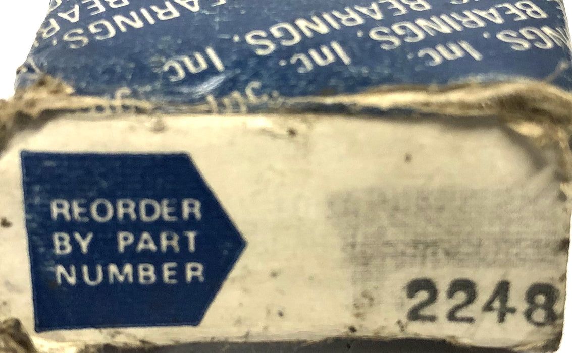 Bruening Bearings Thrust Ball Bearing 2248 [Lot of 2] NOS
