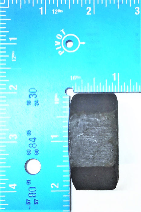 UNBRANDED 1" x 3/4" Black Oxide Nut 181 [Lot of 11] NOS