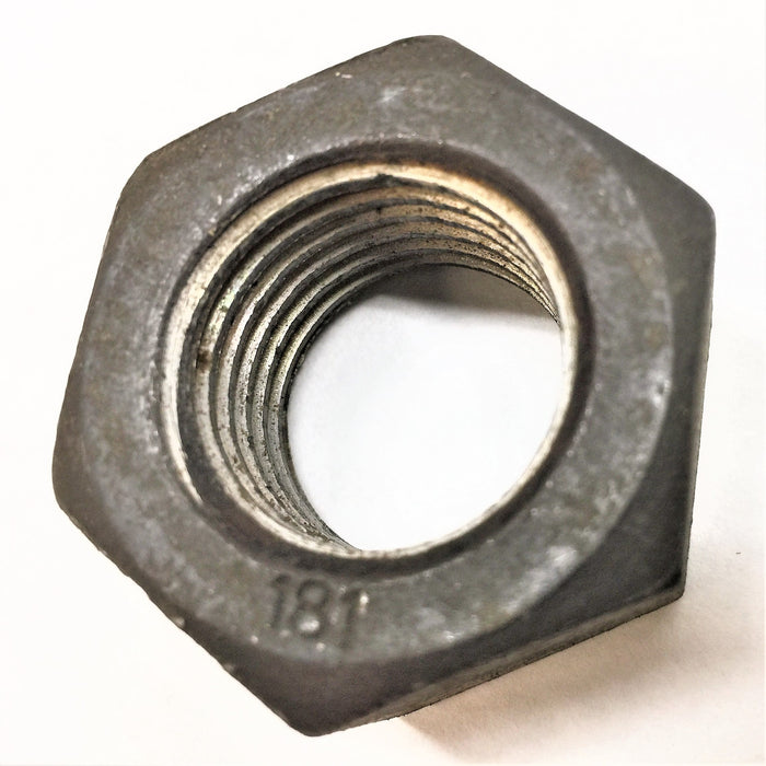 UNBRANDED 1" x 3/4" Black Oxide Nut 181 [Lot of 11] NOS