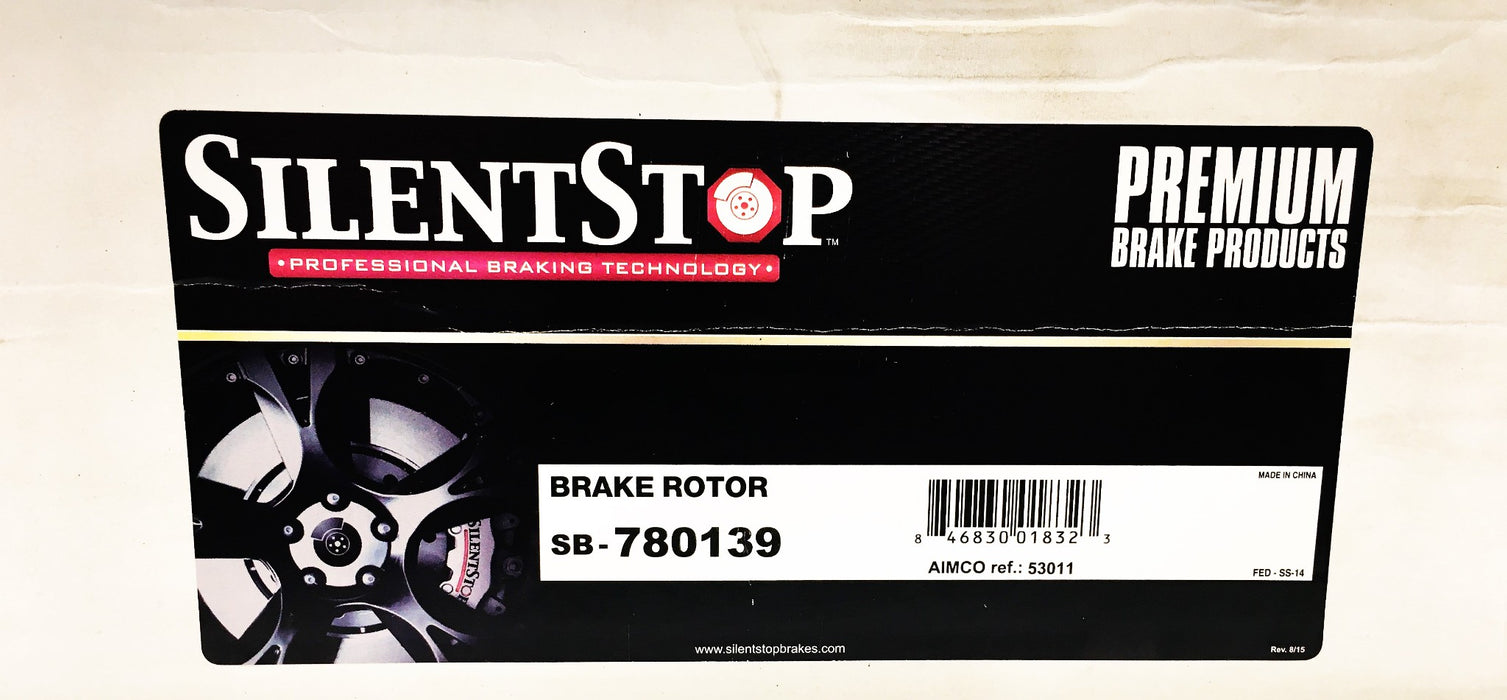 SilentStop Brake Rotor SB-780139 NOS