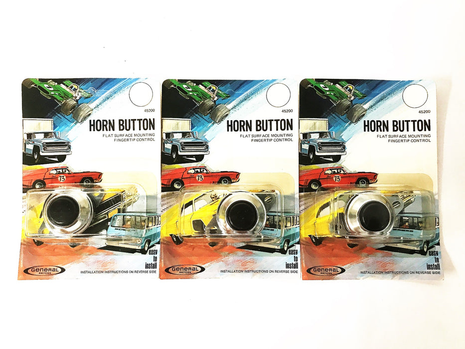 General Switches Horn Button 45200 [Lot of 3] NOS
