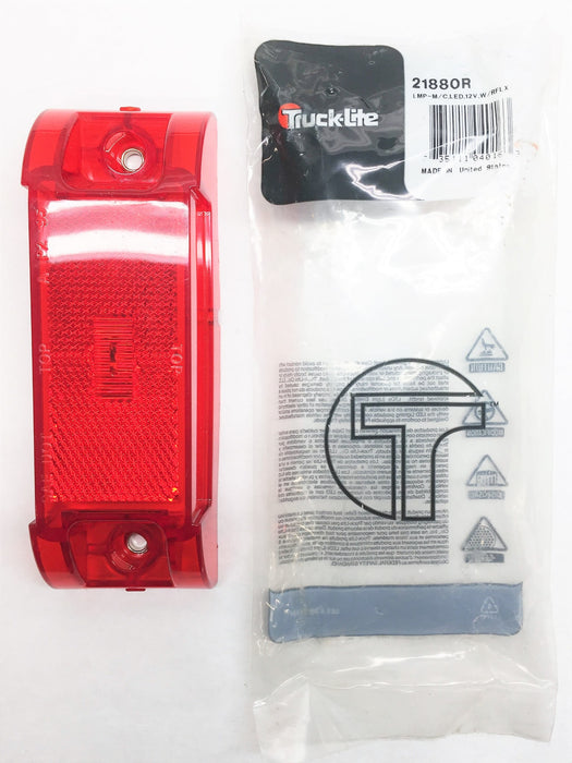 Truck-Lite 21 Series Red Marker Clearance Light 21880R NOS