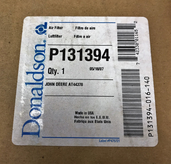 Donaldson Air Filter P131394 NOS