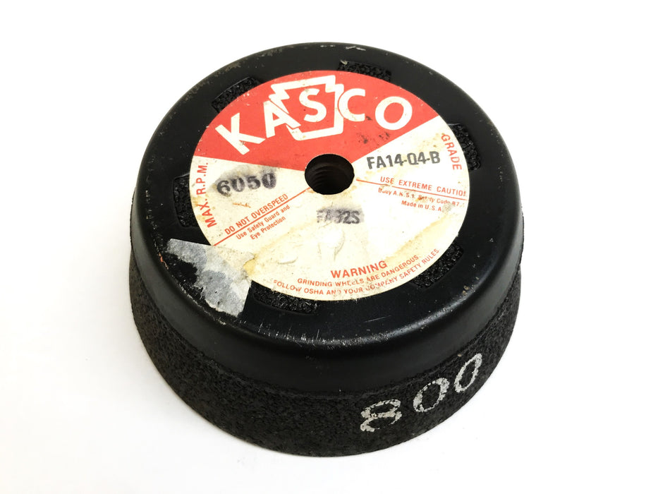 Kasco 6" Flared Cup Grinding Wheel FA82S NOS