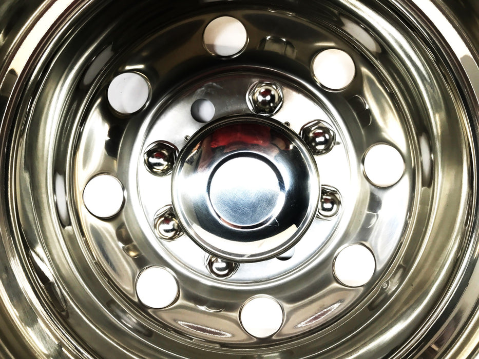 Unbranded Concave Chrome Truck Wheel Hub Cap 51059 NOS