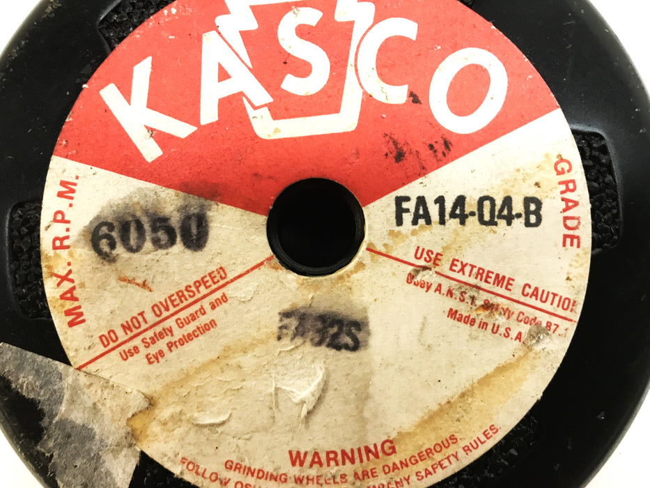 Kasco 6" Flared Cup Grinding Wheel FA82S NOS