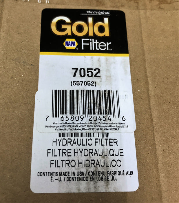NAPA Gold Hydraulic Filter 7052 NOS