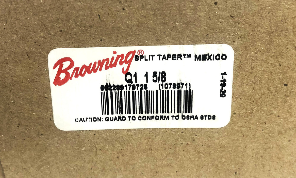 Browning Split Taper Bushing Q1-1-5/8 NOS