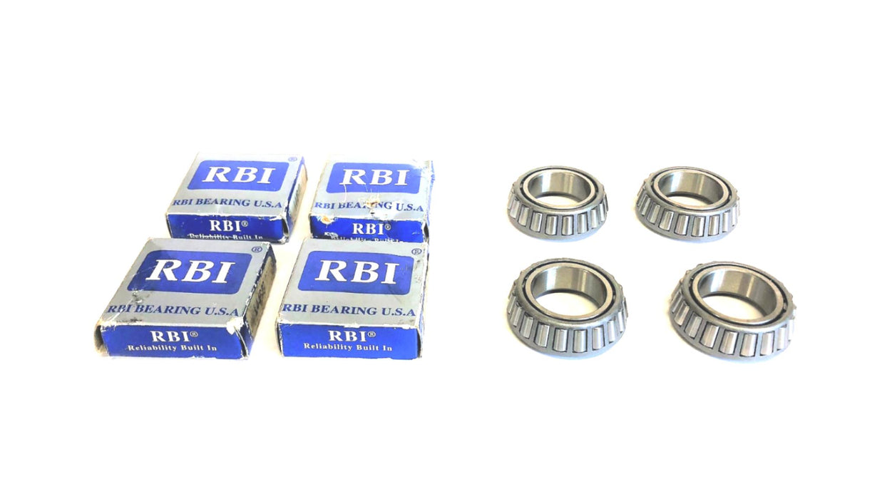RBI Tapered Roller Bearing L44649 [Lot of 4] NOS