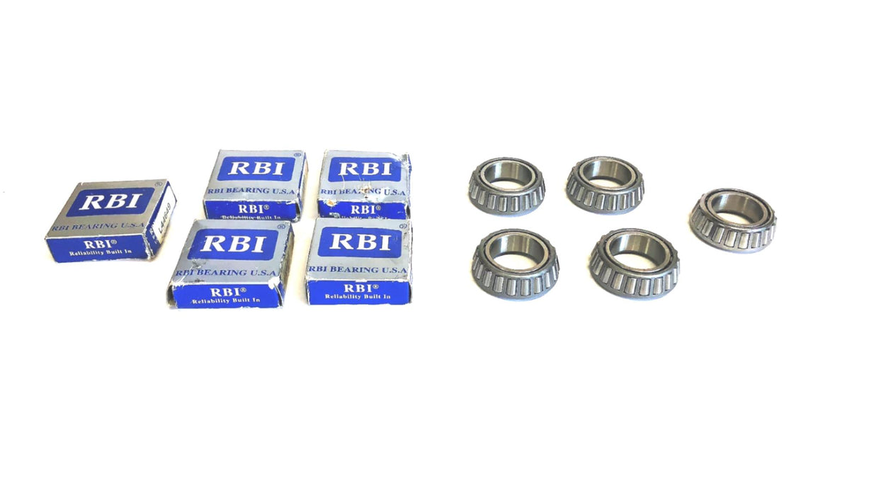 RBI Tapered Roller Bearing L44649 [Lot of 5] NOS