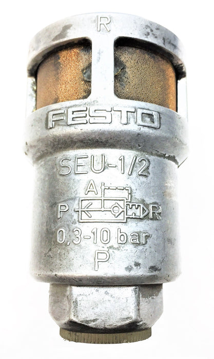FESTO Exhaust Valve SEU-1/2 USED